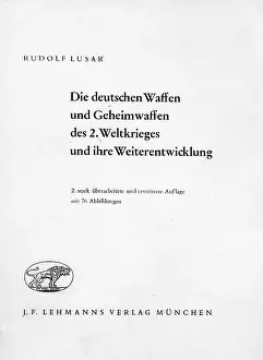 Ihre: German weapons and secret weapons