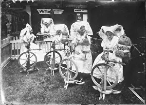 Practised: GERMAN WOMEN SPINNING