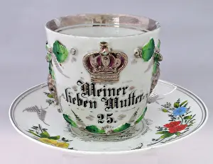 Dedications: German World War One commemorative cup and saucer
