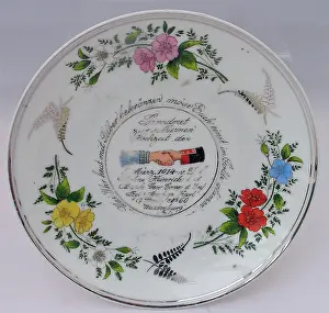 Dedications: German World War One commemorative cup and saucer