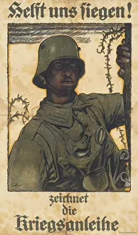Kriegsanleihe: German World War One poster