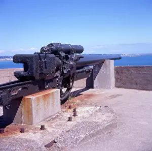 Greeley: German WW2 gun - Noirmont Point, Jersey, Channel Islands