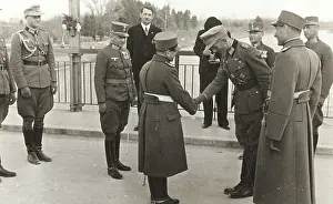 Kristan: German and Yugoslav soldiers at the border
