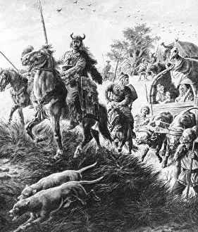 Wandering: Germanic people