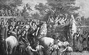 Sect: Germanic people celebrate the summer solstice