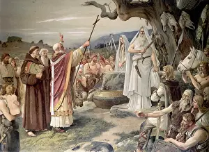 Heathen: Germanics, Christian conversion