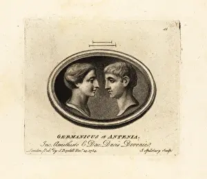 John Spilsbury: Germanicus Julius Caesar with his mother Antonia Minor