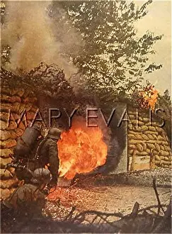 GERMANS ATTACK FORT