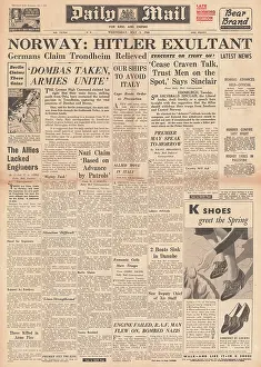 Trondheim: Germans claim recapture of Trondheim