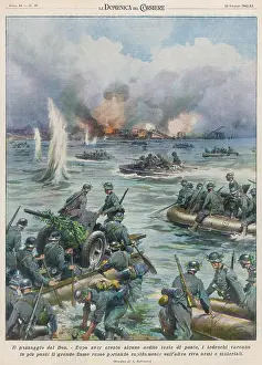 Rafts: GERMANS CROSS THE DON