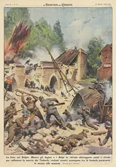 Opposing: GERMANS CRUSH BELGIUM