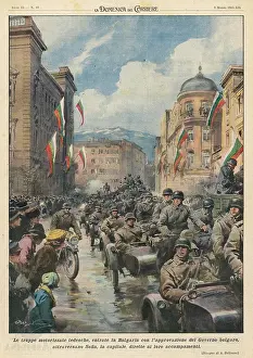 Approval: GERMANS ENTER SOFIA