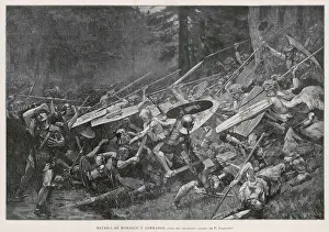 Barbarians: Germans fight against the Romans - 1 BC