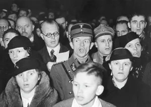 Lied: Germans sing the Horst-Wessel-Lied, 1933