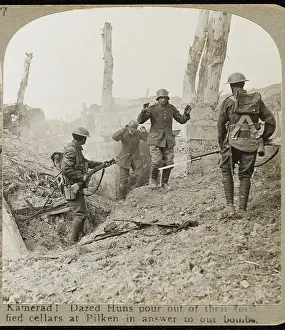 Cellars: Germans Surrendering
