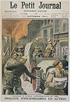 Deliberately: GERMANS TORCH TOWN