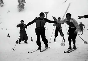 Securing: Germans winning the relay