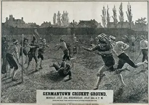 Lacrosse: Germantown cricket ground
