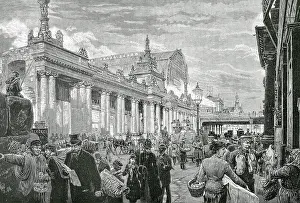 Proletariat: Germany (1892). Second Reich. Socialist demonstration