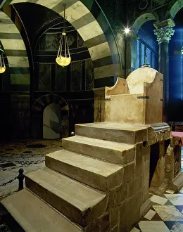 Palatine: Germany. Aachen Cathedral. Palatine Chapel. Charlemagne's th