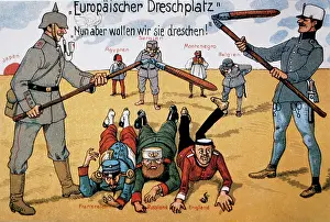Threshers: Germany and Austria-Hungary Threshing the Allied Powers