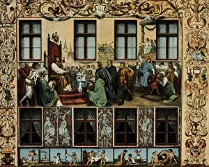 Privileges: Germany, cities, Augsburg, Fuggerhaeuser (palace