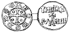 Numismatics: Germany, coin, by emperor Otto I