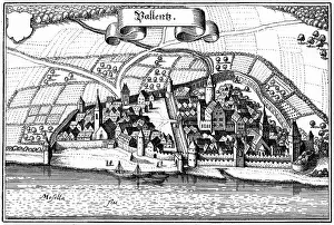 Electorate: Germany, Ellenz-Poltersdorf, view of Ellenz