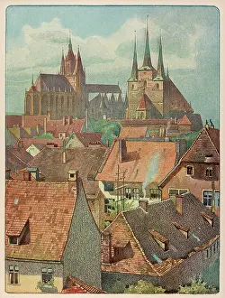 Erfurt: GERMANY/ERFURT 1908