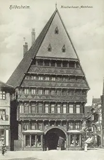 Hildesheim: Germany - Hildesheim - Butcher's Guild Hall
