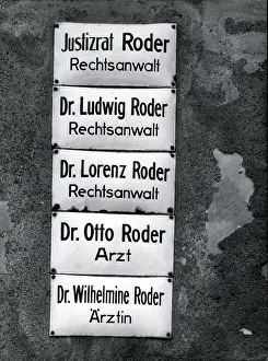 Plaques: Germany - Lithuania - Poland