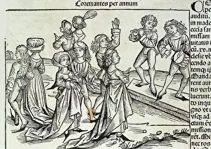 Flutist: Germany. Magdeburg. 16th century. Party