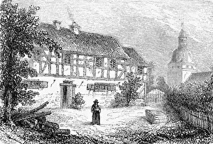 Mansfeld: Germany, Mansfeld, birth place of Gottfried August