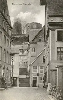 Eifel: Germany - Monschau - Eifel Region - View toward the Castle