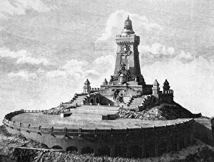 Kyffhaeuser: Germany, monuments, Kyffhaeuser Monument, built