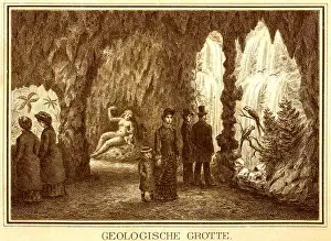 Gassner: Germany, Munich, Aquarium, interior view, geological