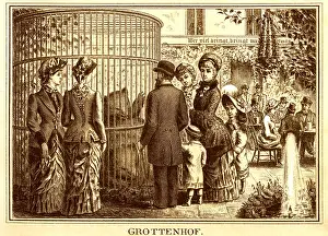 Gassner: Germany, Munich, Aquarium, interior view, grotto