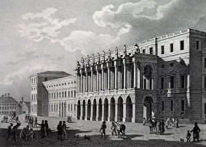 Klenze: Germany, Munich, castles, Residenz, north side