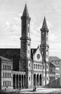 Ludwigskirche: Germany, Munich, churches, Saint Ludwig, built