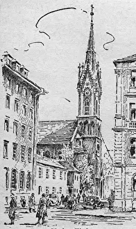 Maxvorstadt: Germany, Munich, churches, Saint Markus, exterior