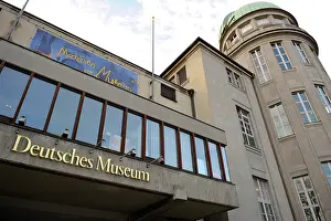 Deutsches: Germany. Munich. Deutsches Museum. Exterior. Facade