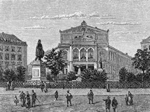 Germany, Munich, Gartnerplatz Theatre, built
