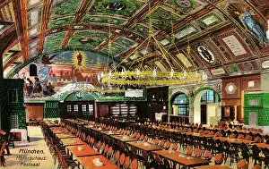 Hofbrauhaus: Germany, Munich, gastonomy, Hofbrauhaus, interior