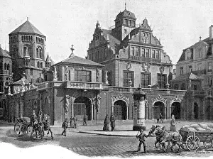 Maxvorstadt: Germany, Munich, Kunstlerhaus at Lenbachplatz
