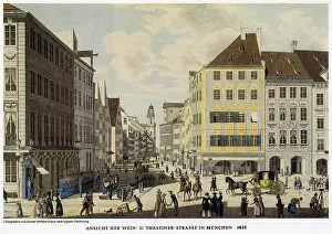 Weinstrasse: Germany, Munich, Marienplatz, Old Guard House