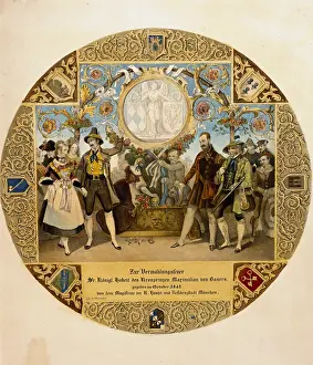 Prinzess: Germany, Munich, Oktoberfest, paper target, wedding