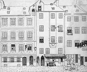 Sendlinger: Germany, Munich, Sendlinger Strasse, houses