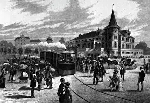 Stiglmaierplatz: Germany, Munich, transport/transportation, tramway