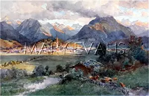 Oberstdorf: GERMANY/OBERSTDORF 1912