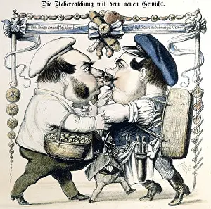 Germany, politics, adapton of the Metric System